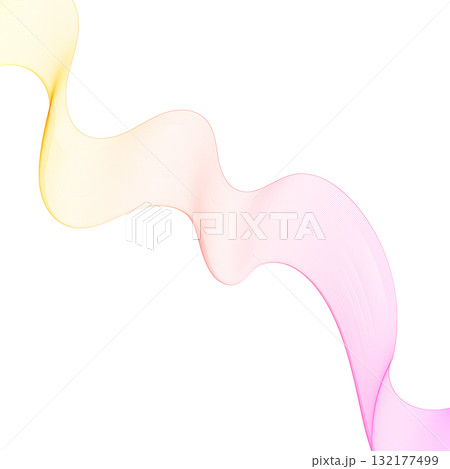 Abstract gradient wave of thin lines floating in space. Eps 10 Abstract gradient wave of thin lines floating in space. Eps 10 132177499