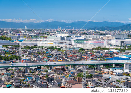 小牧山城、展望室からの眺め〈愛知県小牧市〉 132177889