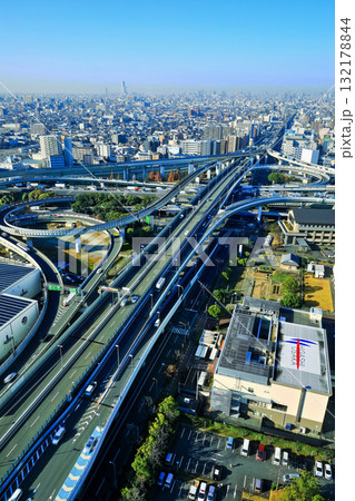 【大阪府】晴天の東大阪ジャンクション 132178844