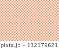 シンプルな和柄　市松模様 132179621