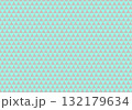 シンプルな和柄　鱗 132179634