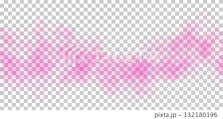 High transparency pink mist or fog on transparent background with soft smoky texture and realistic delicate vapor effect High transparency pink mist or fog on transparent background with soft smoky texture and realistic delicate vapor effect 132180196