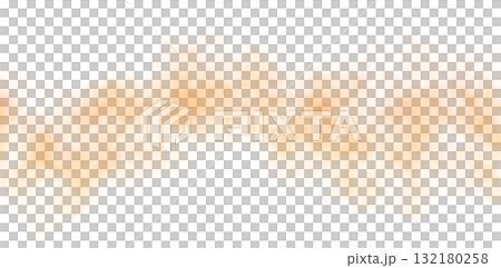 High transparency orange mist or fog on transparent background with soft smoky texture and realistic warm vapor effect High transparency orange mist or fog on transparent background with soft smoky texture and realistic warm vapor effect 132180258