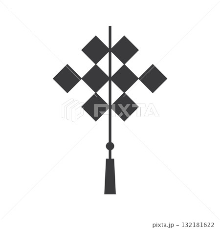 Chinese ornament hanger icon 132181622