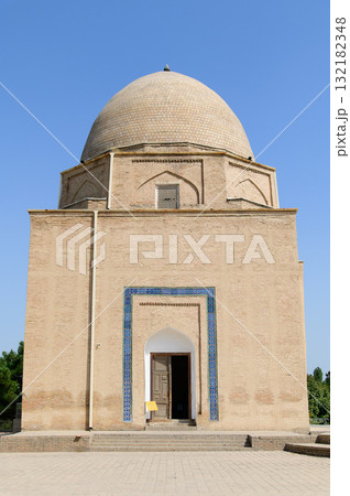 ウズベキスタンのサマルカンドにあるルホボド廟のとても美しい風景 132182348