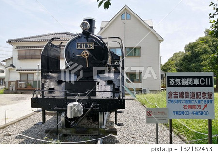 倉吉線鉄道記念館と蒸気機関車C11 132182453