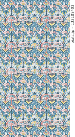 Assorted Handpainted Floral Striped Geometric Patterned Decorative Paper Collection 132185403