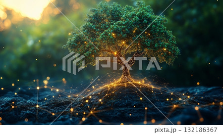 Sustainability net zero carbon negative forest nature Biodiversity Diversity 132186367