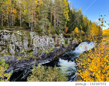 Breathtaking Views of Ruskeala Mountain Park: Nature's Masterpiece in Karelia Breathtaking Views of Ruskeala Mountain Park: Nature's Masterpiece in Karelia 132187372