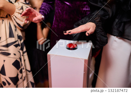 The Exciting Quiz Show Contestants Are All Set and Ready to Play for an Amazing Experience The Exciting Quiz Show Contestants Are All Set and Ready to Play for an Amazing Experience 132187472