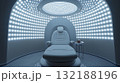 Relaxing treatment room with modern lighting design for wellness therapy 132188196