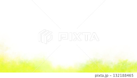 Yellow green smoke on transparent background with foggy texture and soft swirling effect isolated for design 132188465
