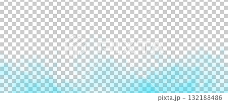 Light blue smoke template mockup with transparent background for show effects, stage design and dramatic visual scenes 132188486