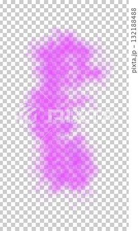 Swirling pink smoke with soft glowing light and gentle rounded shape on transparent background forming delicate vapor motion trail Swirling pink smoke with soft glowing light and gentle rounded shape on transparent background forming delicate vapor motion trail 132188488