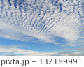 秋の空に広がるうろこ雲 132189991