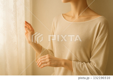 冬の窓辺に漂う上品なライン 冬の窓辺に漂う上品なライン 132190310