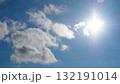 太陽の光と雲 132191014