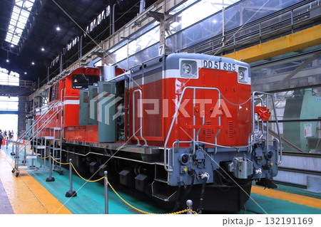 かつて群馬で活躍したDD51形‐895号機@秋田総合車両センター一般公開_2025/10/18撮影 132191169