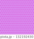 和柄の桑の葉模様で紫色系 132192430
