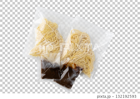 透明背景上袋子裡的一組拉麵和湯(png) 透明背景上袋子裡的一組拉麵和湯(png) 132192593