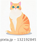 an AI Image Generator, Stylized Illustration of a Cat 132192845