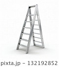 an AI Image Generator, Aluminum Step Ladder Isolated 132192852