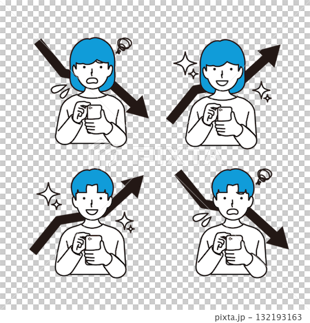 People who rise and rejoice: People who fall and sad People who rise and rejoice: People who fall and sad 132193163