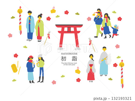 初詣 132193321