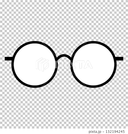 丸眼鏡 132194245
