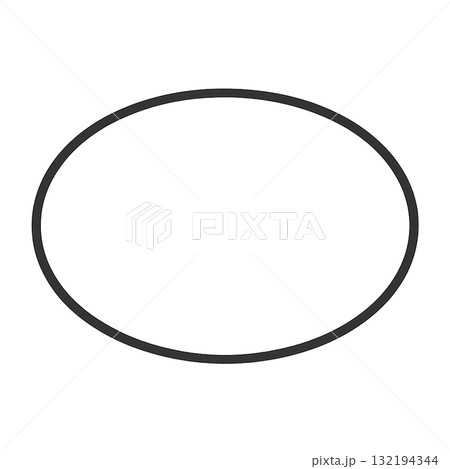 黒いグラデーション背景の楕円フレーム、 シンプルでモダンな黒の楕円デザイン、 落ち着いた雰囲気の黒い 132194344