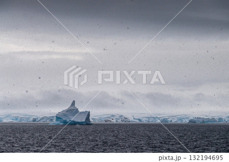 Antarctic landscape near Lavoisier island Antarctic landscape near Lavoisier island 132194695