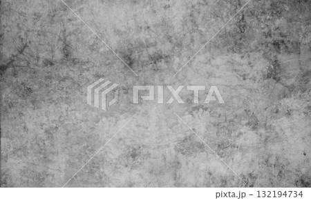Wall Cement Background Grey Floor Stone Room House Home White Floor Interior Loft Old Stucco Plaster Raw Material Crack Rough Dark Surface Grunge Pattern Concrete Structure Mockup Template Product. 132194734