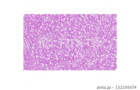 Pink crayon rectangle with scribble texture and pastel sketch style creates a unique fluid box. This background adds an artistic quote accent and abstract illustration element to graphic projects. 132195074