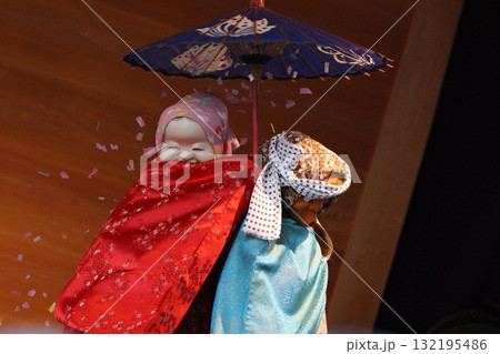 虎ノ門のおかめ・ひょっとこ民踊行列 132195486