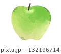 水彩風の青りんご 132196714