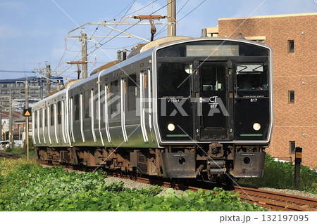 【JR九州】817系1100番台+817系2000番台(福北ゆたか線:柚須〜原町) 【JR九州】817系1100番台+817系2000番台(福北ゆたか線:柚須〜原町) 132197095