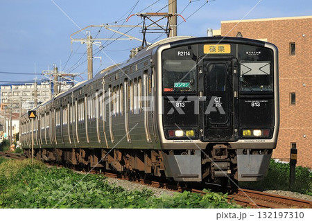 【JR九州】813系2100番台（福北ゆたか線：柚須〜原町） 132197310