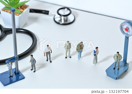 健康診断・定期健診・人間ドック・健康管理 健康診断・定期健診・人間ドック・健康管理 132197704
