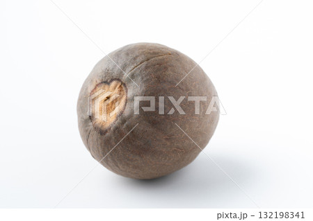白背景にアボカドの種 132198341