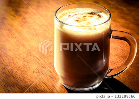 ほうじ茶ラテ 132199560