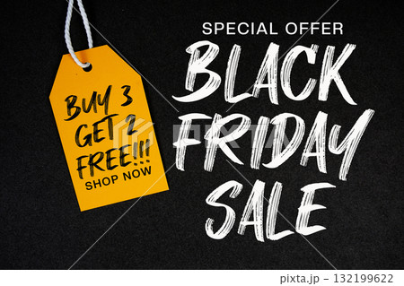 Black Friday Sale Special offer with Price tag Buy 3 Get 2 Free!!! Shop Now 132199622