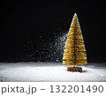 【クリスマス素材】クリスマスツリーと冬の風景 【クリスマス素材】クリスマスツリーと冬の風景 132201490