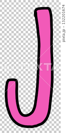 Hand draw J letters for A to Z alphabet designs, company logo, cartoon, icon, font, typography, cute patch, pin, brooch, fabric print, fashion, accessory, education book, stickers, initials, school 132201674
