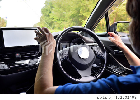 AI自動運転のイメージ AI自動運転のイメージ 132202408