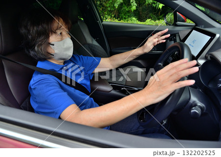 AI自動運転のイメージ AI自動運転のイメージ 132202525