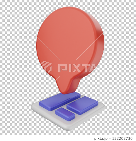 3d location mark gps navigation 3d location mark gps navigation 132202730