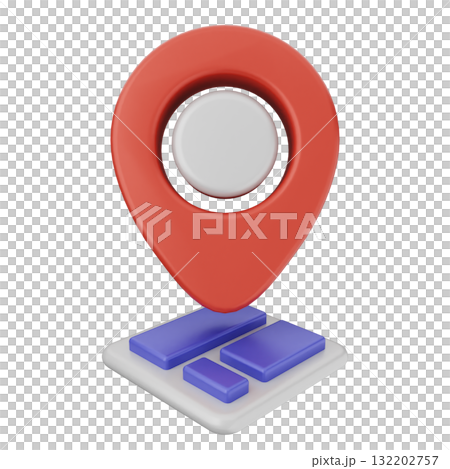 3d location mark gps navigation 3d location mark gps navigation 132202757