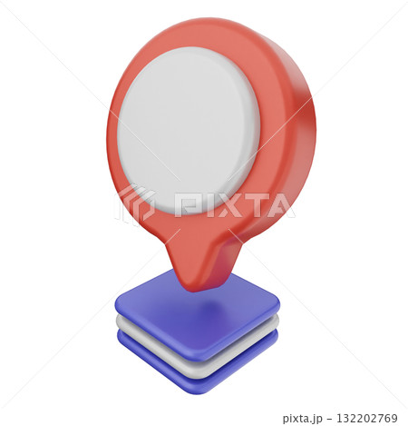 3d location mark gps navigation 3d location mark gps navigation 132202769