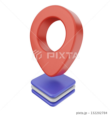 3d location mark gps navigation 3d location mark gps navigation 132202784