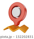 3d location mark gps navigation 132202831
